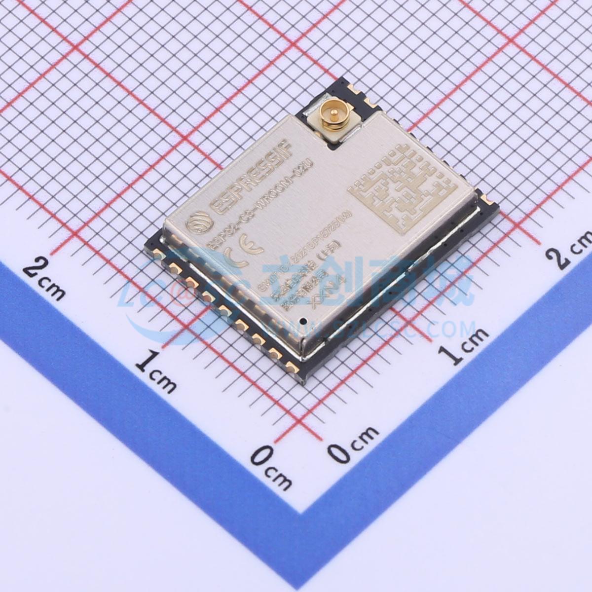 Esp32 C3 - 5pcs ESP32-C3-WROOM-02U-N4 SMD-19P ESP32-C3 Bluetooth5.0 WiFi