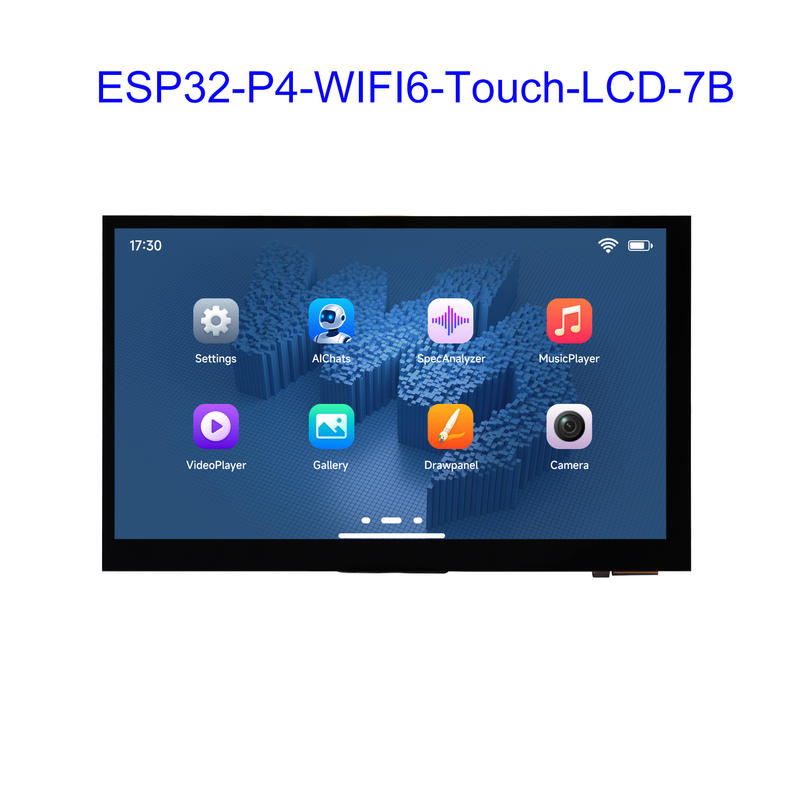 Esp32 P4 - ESP32-P4-WIFI6 7inch 5-Point Touch Display Development