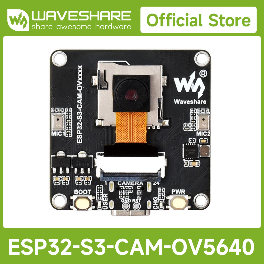 Esp32 Uart Module - Waveshare ESP32-S3 AIoT Camera Development Board,