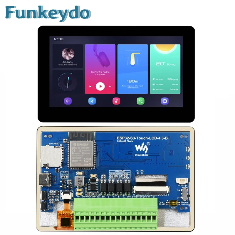 Esp32 P4 - Waveshare ESP32-S3 4.3 inch IPS Touchscreen