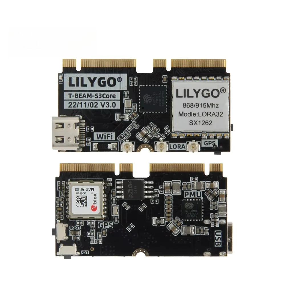 LILYGO T-BEAM-CORE V3.0 L76K U - огляд і ціна Esp32