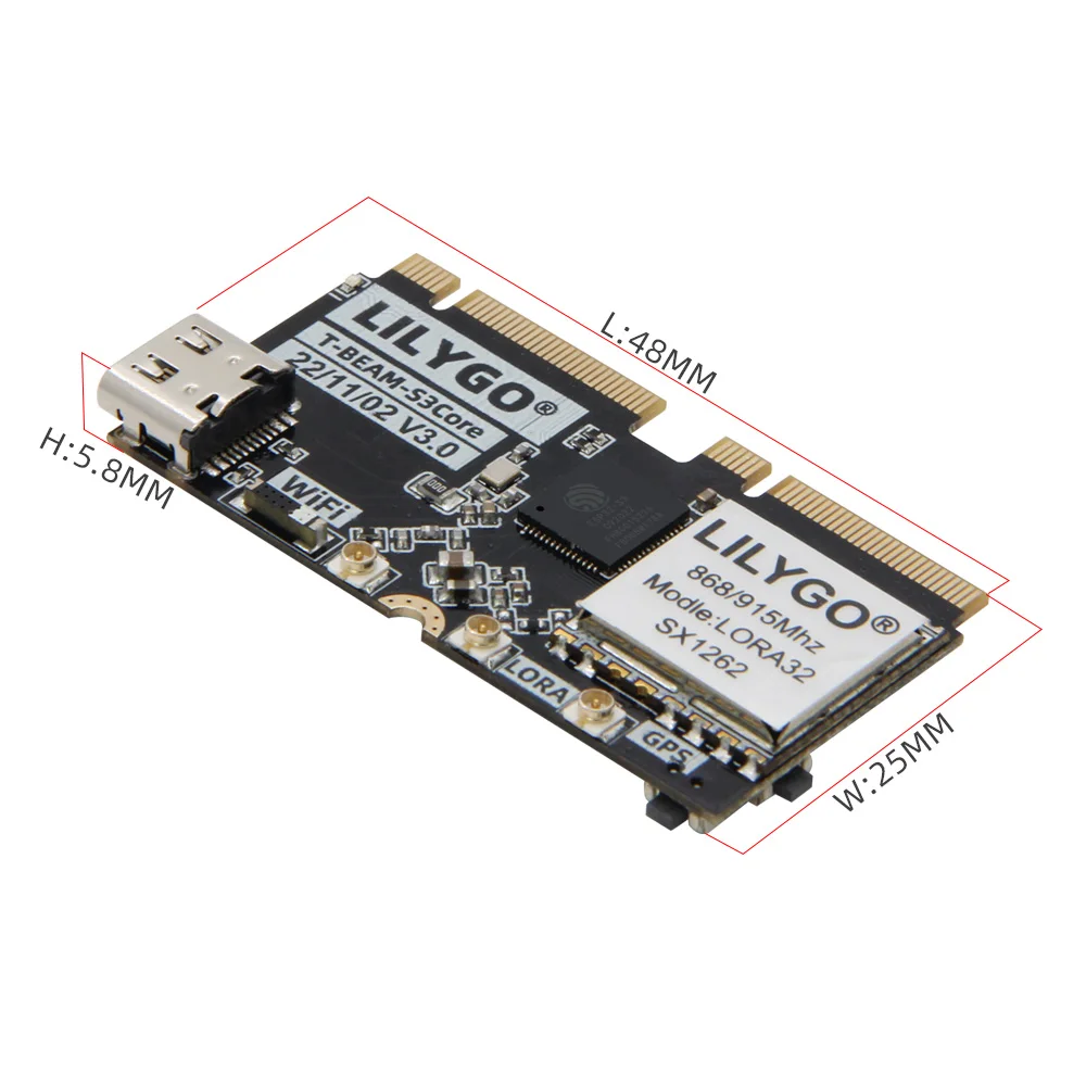 LILYGO T-BEAM-CORE V3.0 L76K U - огляд і ціна Esp32