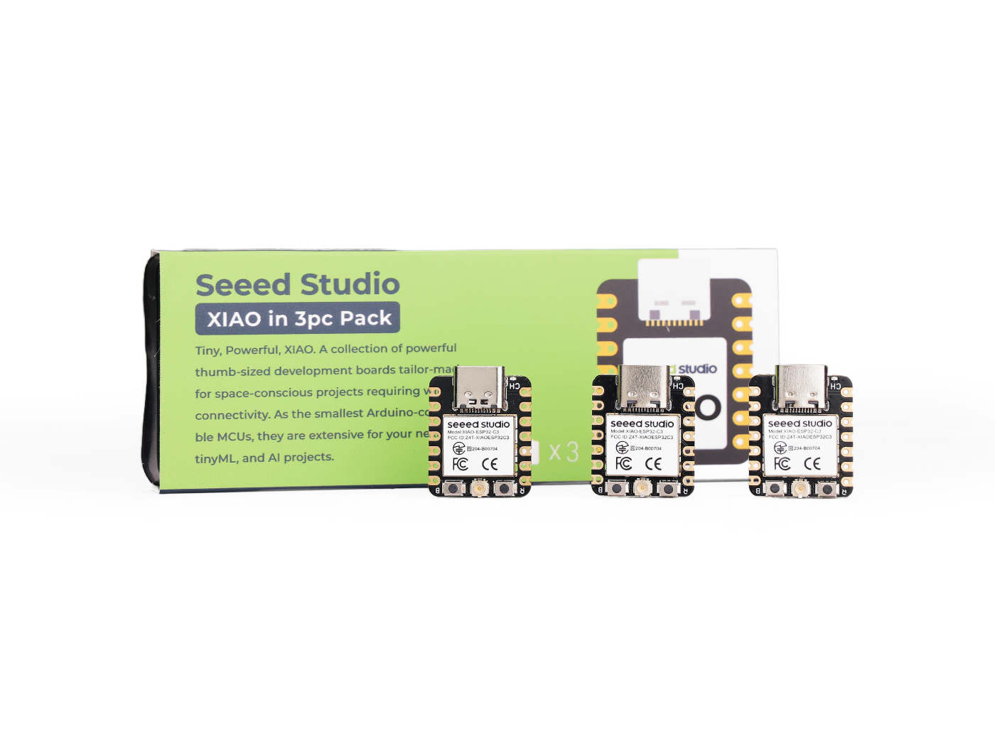 3PCS Pack XIAO ESP32C3 Mini De - огляд і ціна Esp32 C3