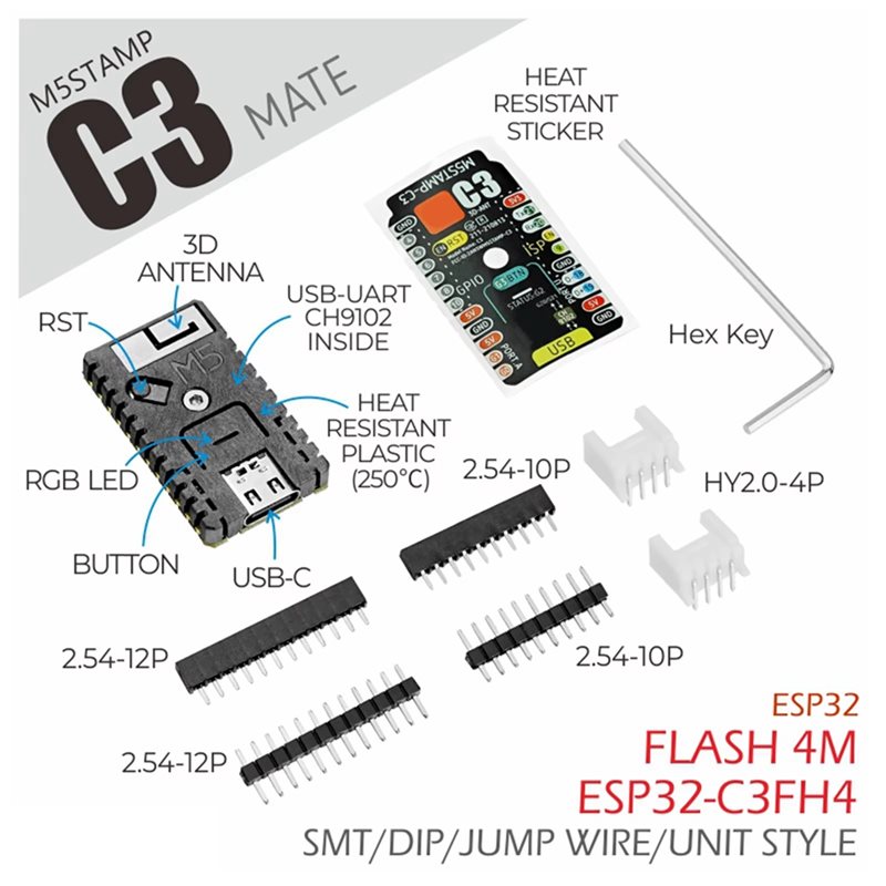 AS95-ESP32-C3 Development Boar - огляд і ціна Esp32 C3