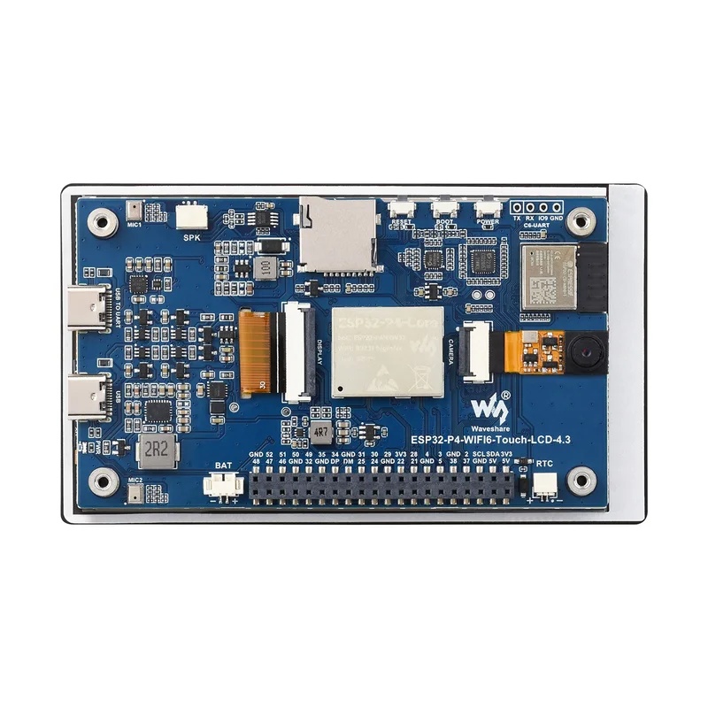 Waveshare ESP32-P4-WIFI6 4.3in - огляд і ціна Esp32 P4