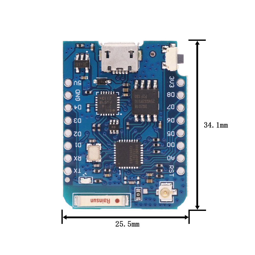WeMos D1 Mini Pro V3.0 NodeMcu - огляд і ціна Esp8266 Nodemcu