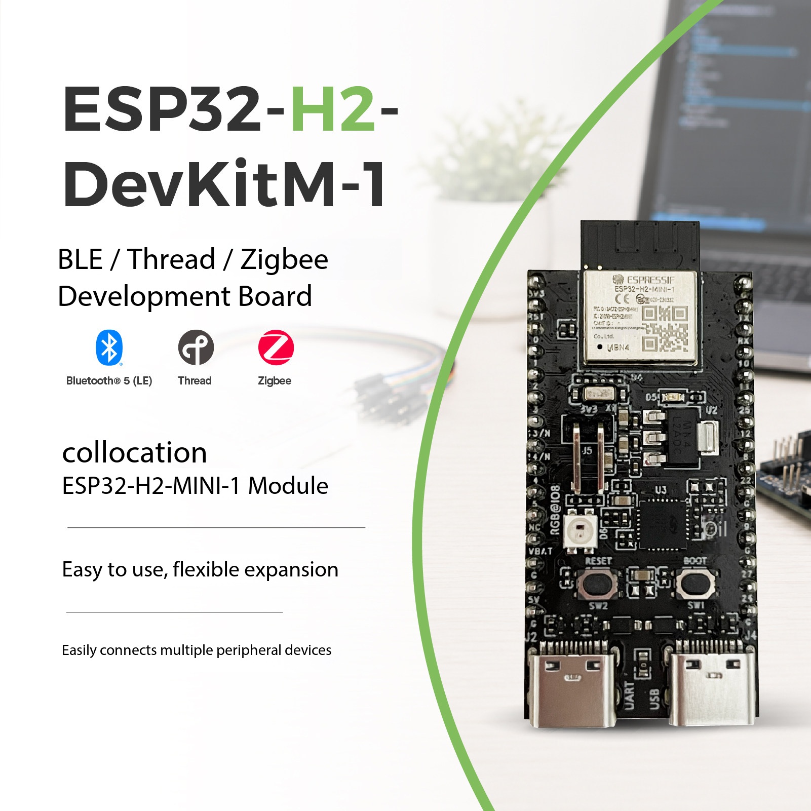Espressif ESP32-H2-DevKitM-1 8 - огляд і ціна Esp32 H2