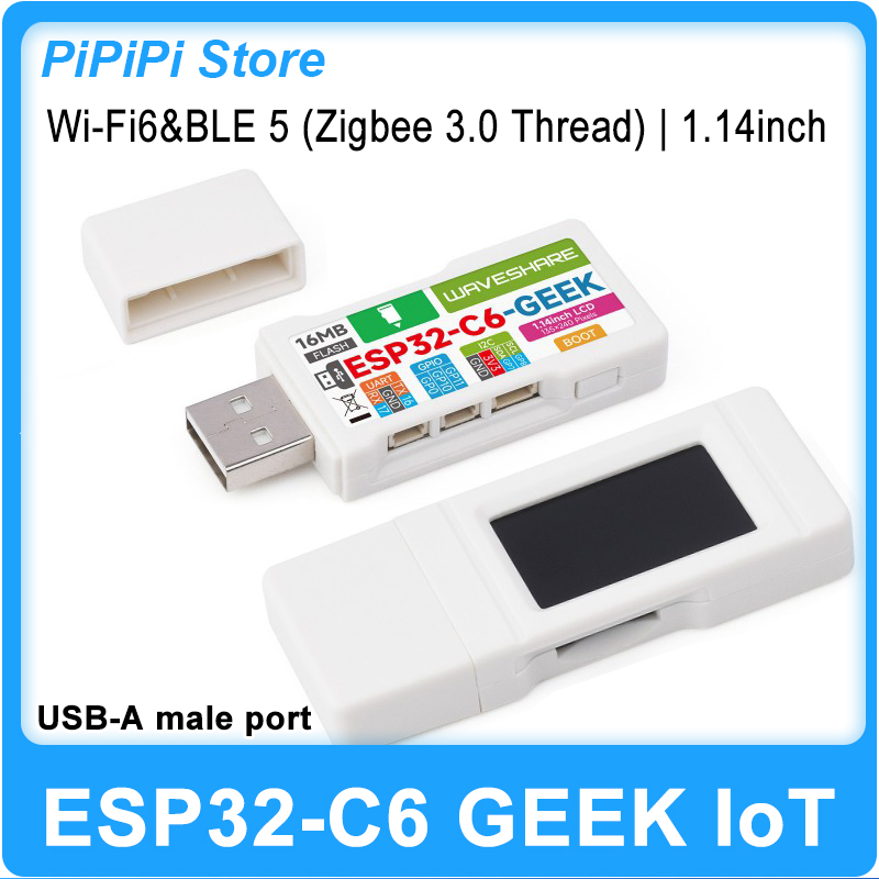 ESP32-C6 GEEK Development Boar - огляд і ціна Esp32 C6