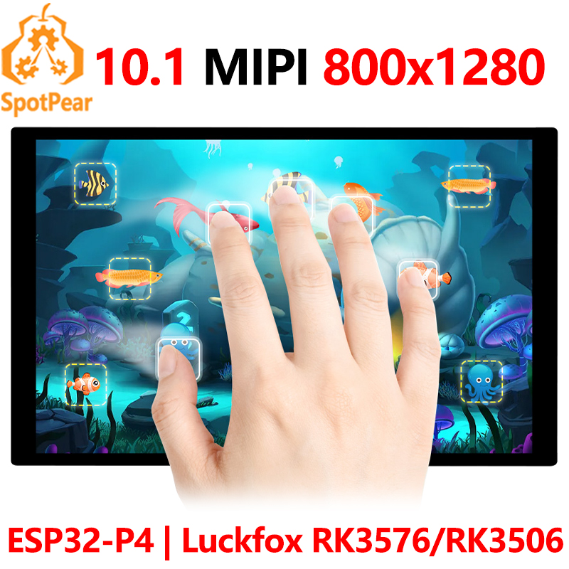Raspberry Pi 10.1 inch LCD DSI - огляд і ціна Esp32 P4