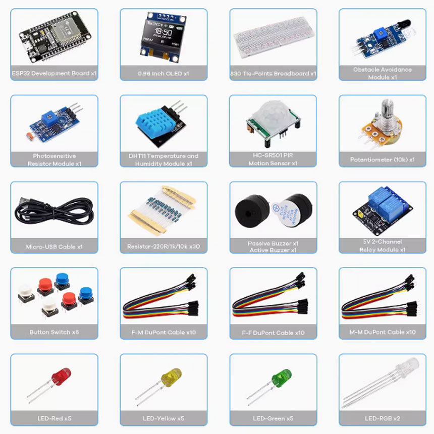 Creator Kit for  Projects Star - огляд і ціна Esp32 Devkit