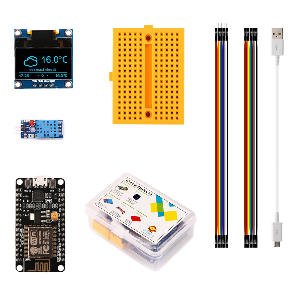 ESP8266 Weather Station  DIY K - огляд і ціна Esp8266