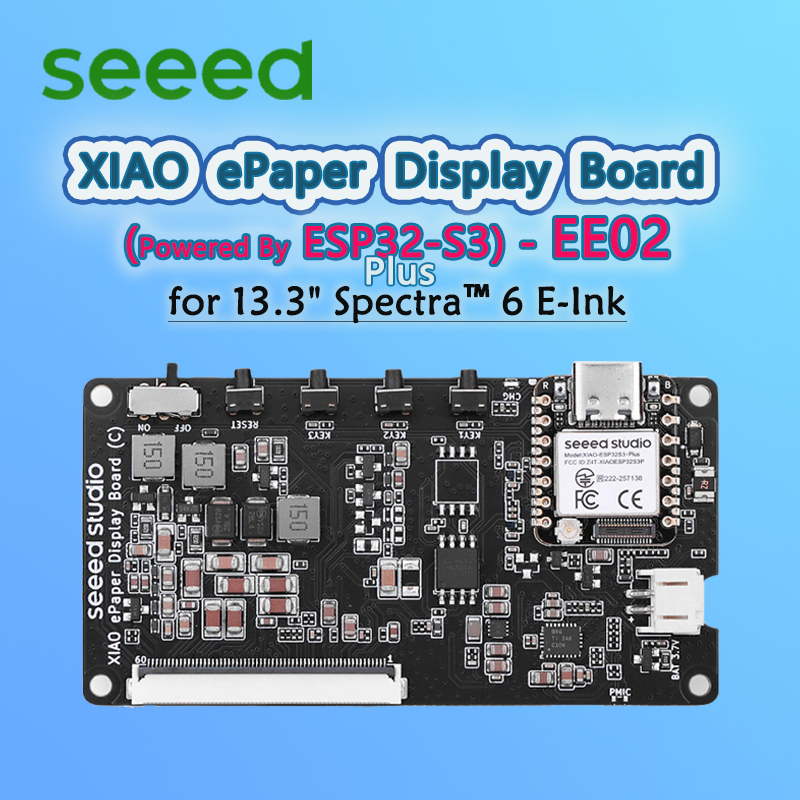 Seeed XIAO E-Paper Display Boa - огляд і ціна Esp32 Uart Module
