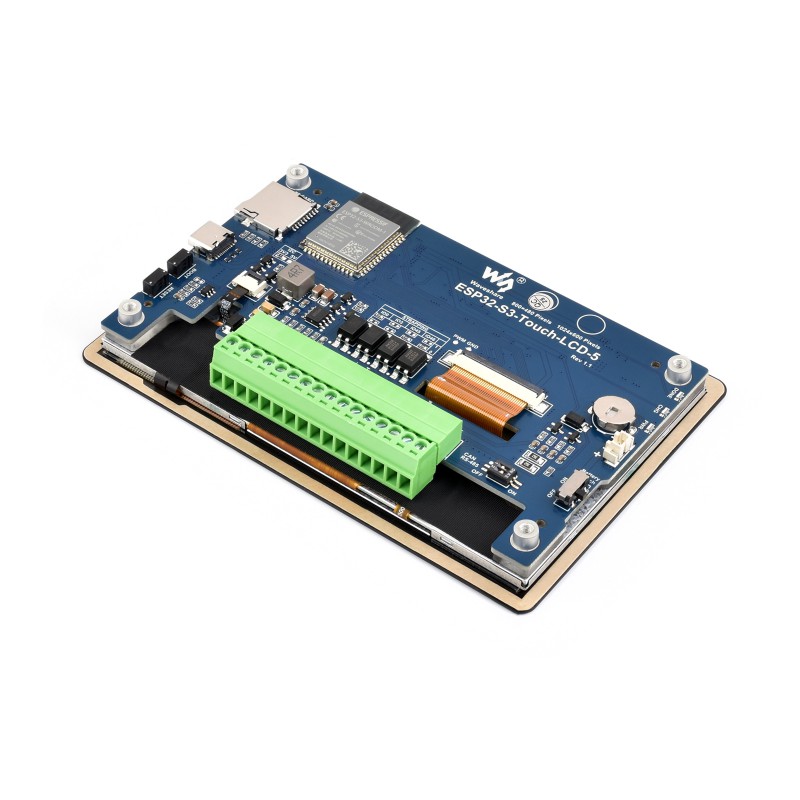 Waveshare ESP32-S3-Touch-LCD-5 - огляд і ціна Esp32