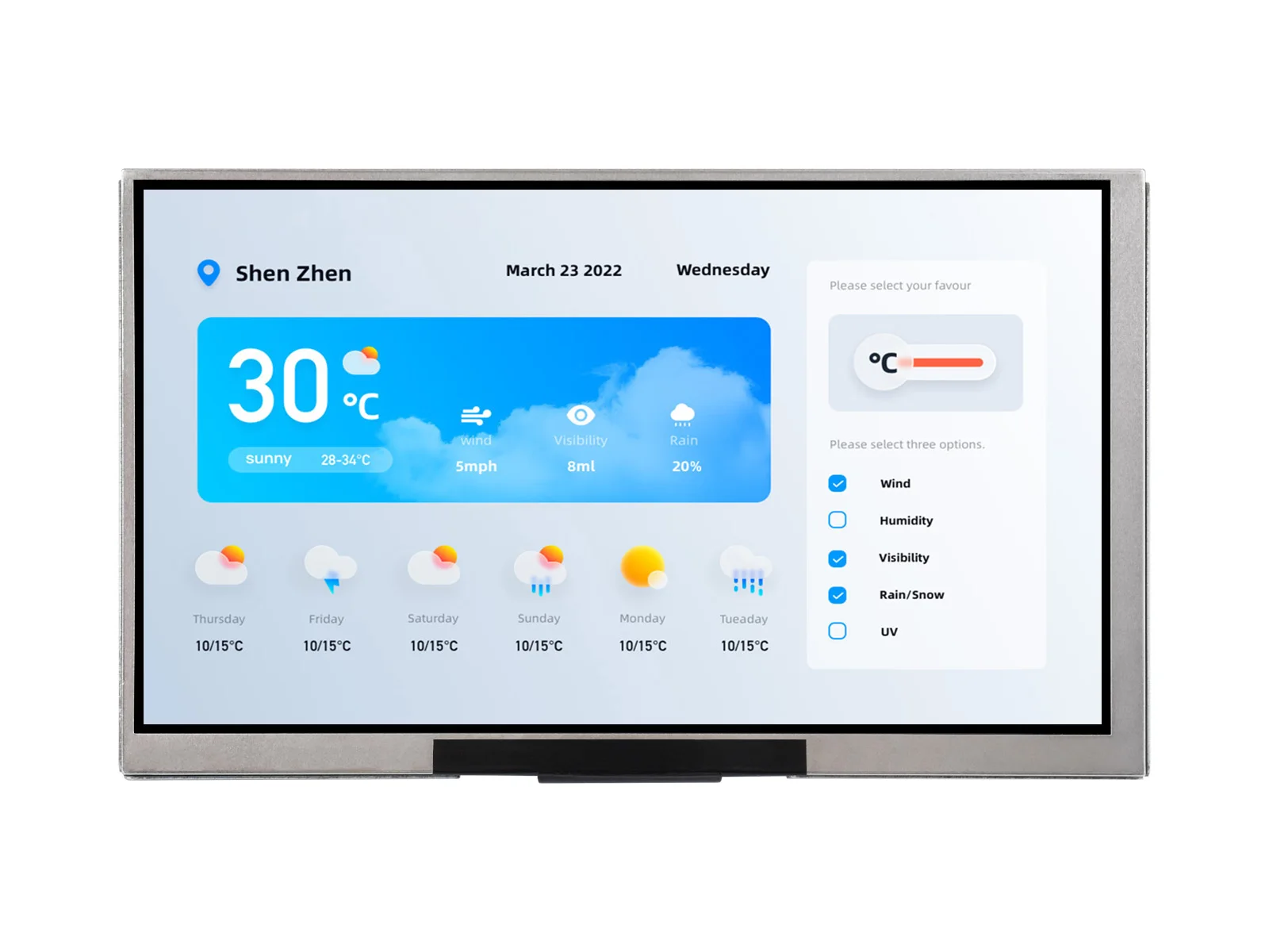 Waveshare ESP32-S3 7inch Displ - огляд і ціна Esp32 S3