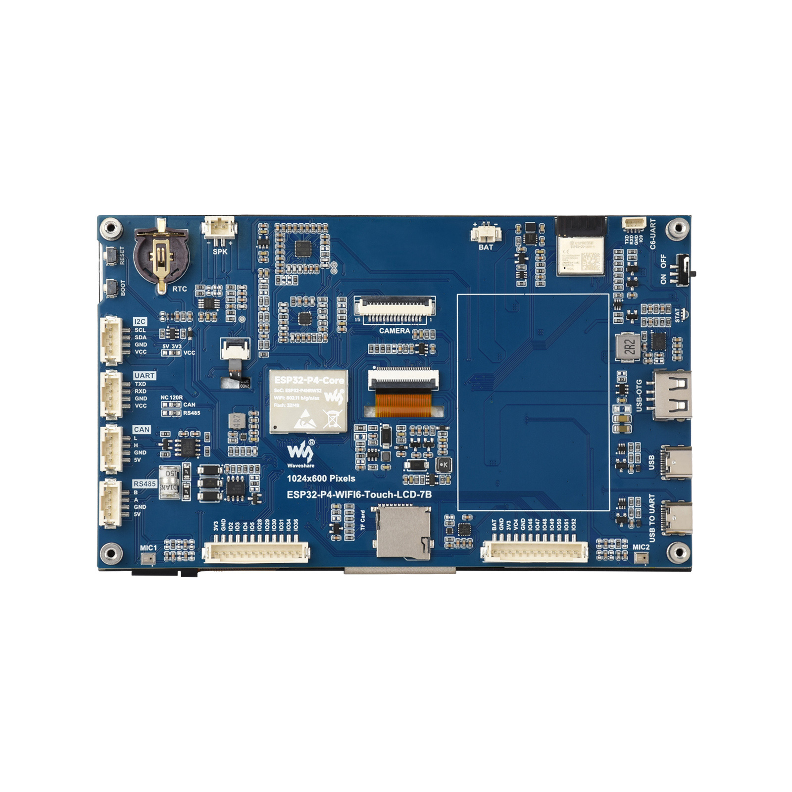 ESP32-P4-WIFI6 7inch 5-Point T - огляд і ціна Esp32 P4