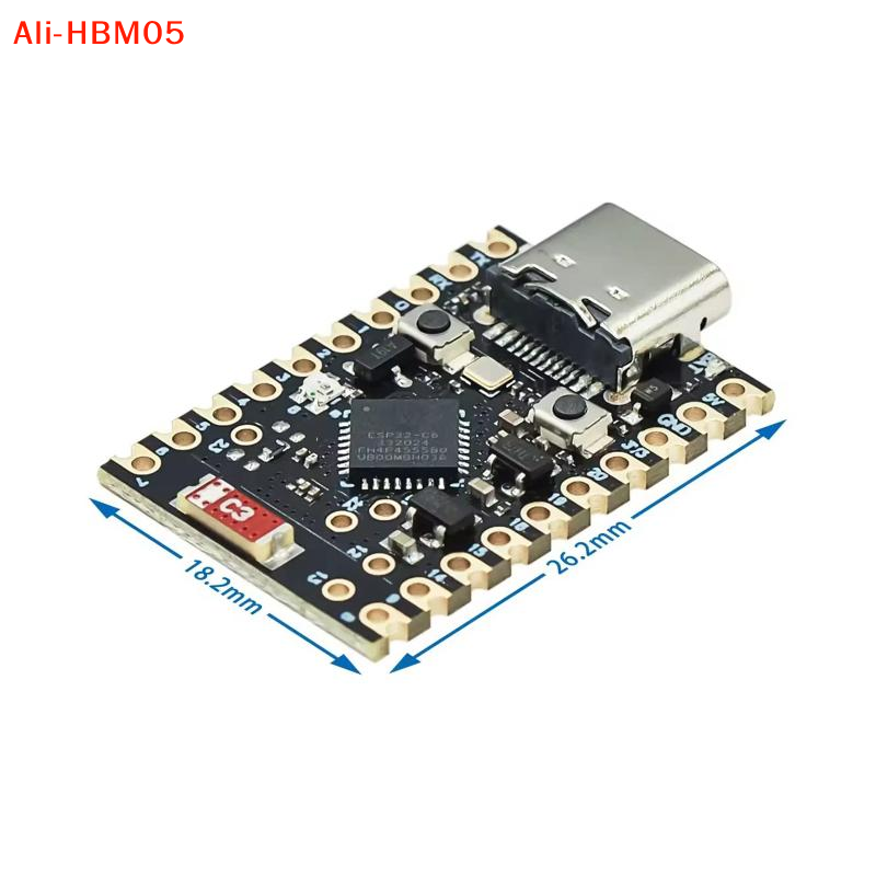 (HB05)ESP32-C6 SuperMini Devel - огляд і ціна Esp32 C6