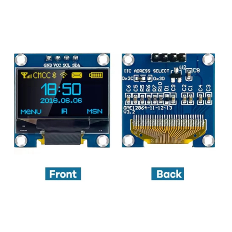 0.96 Inch OLED Display Screen  - огляд і ціна Esp8266