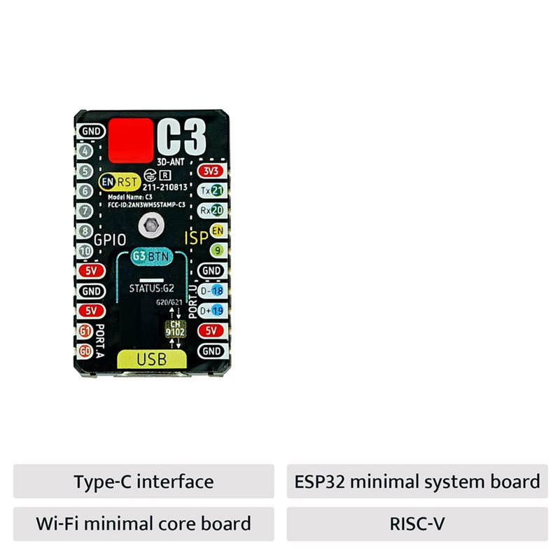 A99E-ESP32-C3 Development Boar - огляд і ціна Esp32 C3