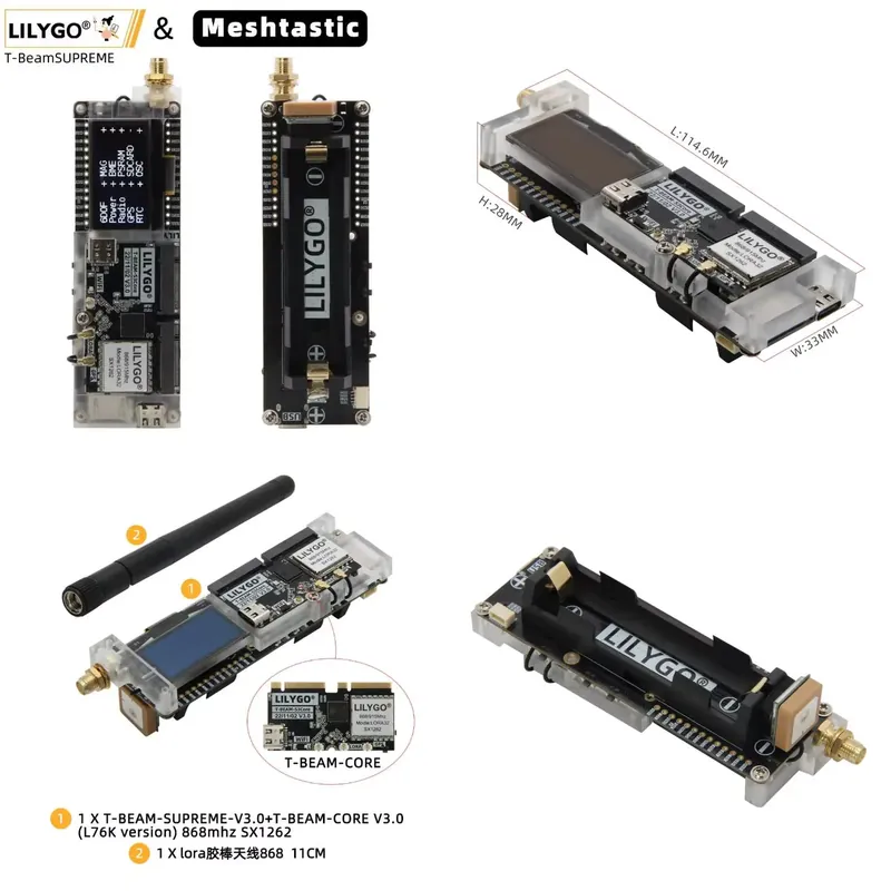 for LILYGO T-Beam ESP32-S3 SX1 - огляд і ціна Esp32