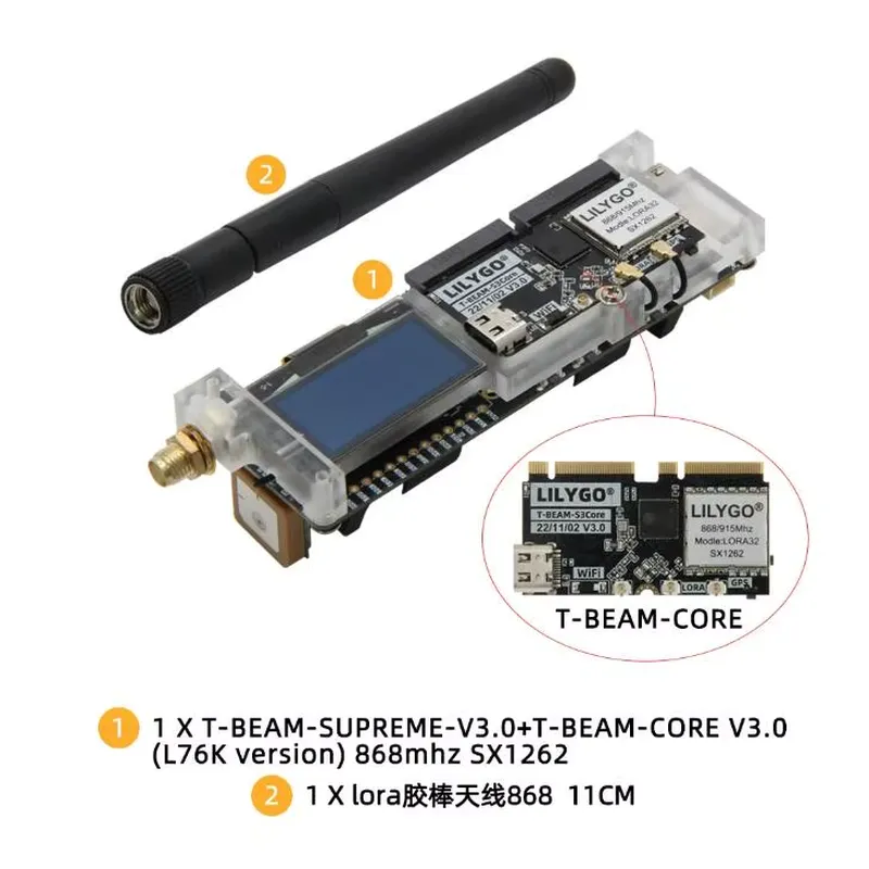 for LILYGO T-Beam ESP32-S3 SX1 - огляд і ціна Esp32