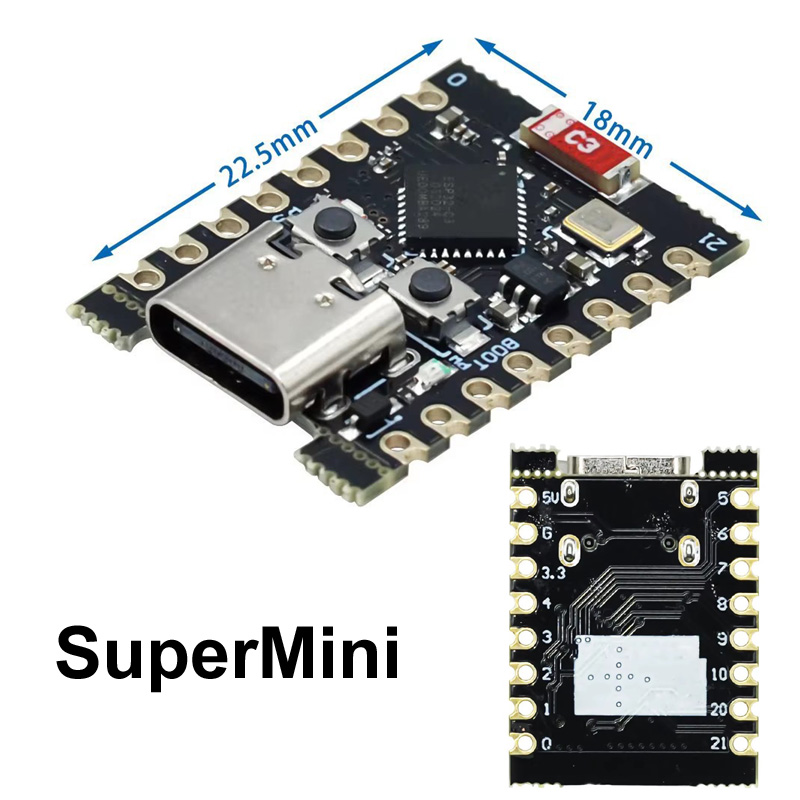 For ESP32-S3 Supermini Pro MIN - огляд і ціна Esp32 Wifi Bluetooth Module