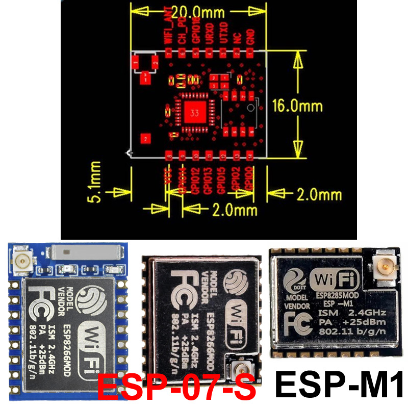 ESP32 ESP-32S ESP-12E ESP-12F  - огляд і ціна Esp8266