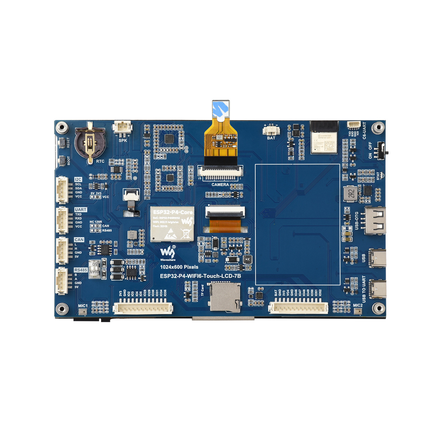 ESP32-P4 7-inch Touchscreen De - огляд і ціна Esp32 P4