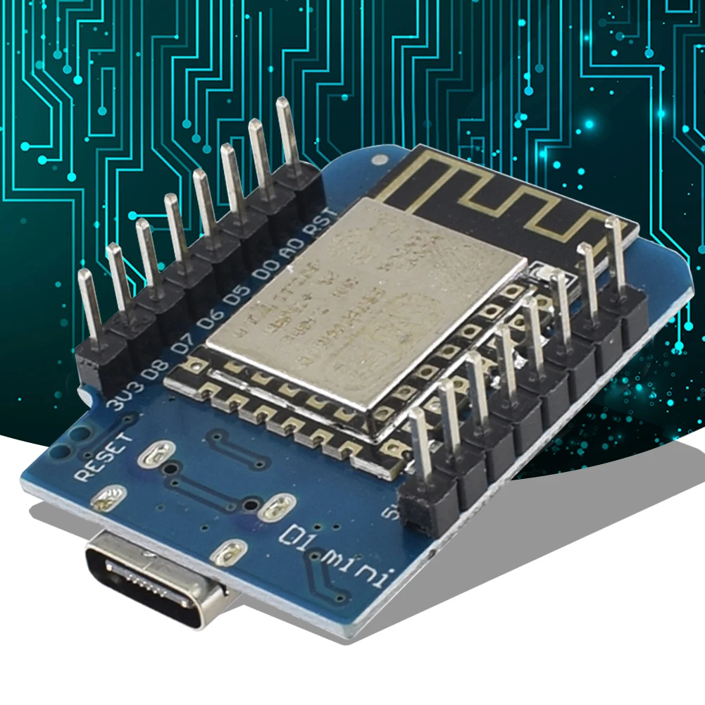 1-10PCS ESP8266 ESP-12F D1 Min - огляд і ціна Esp8266