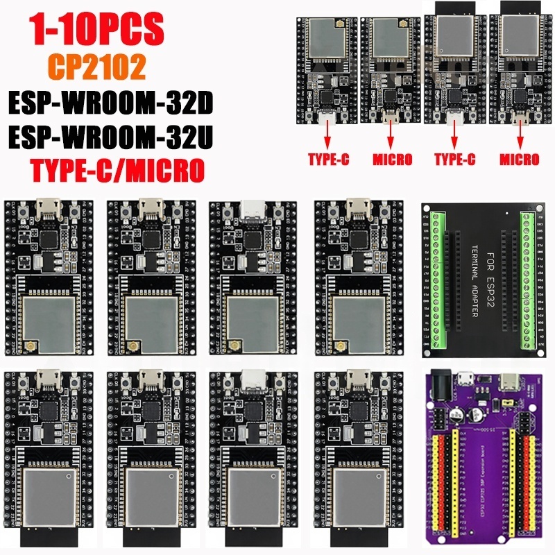 1-10PCS ESP32-DevKitC core boa - огляд і ціна Esp32 Devkit