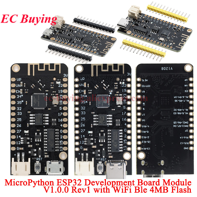 1Pc-2Pcs ESP32 Lite V1.0.0 WiF - огляд і ціна Esp32 Devkit