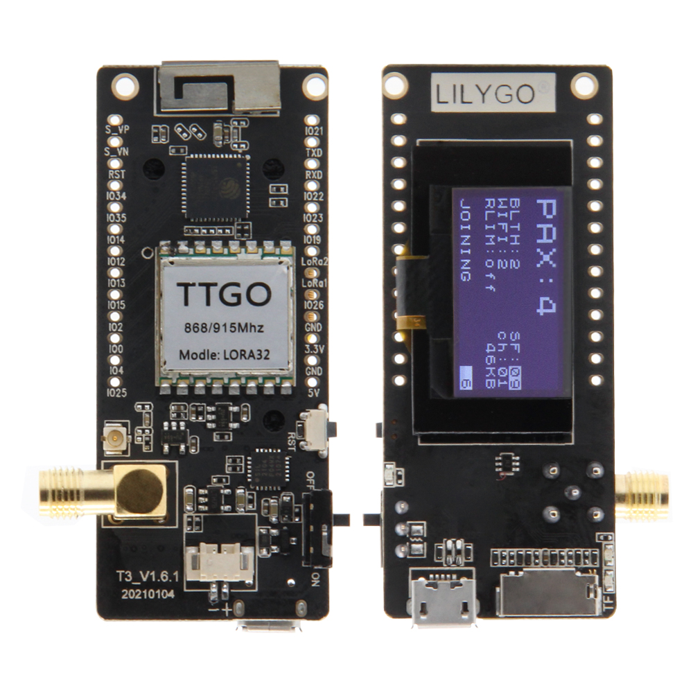 TTGO T3 LoRa32 V1.6.1 ESP32 Lo - огляд і ціна Esp32