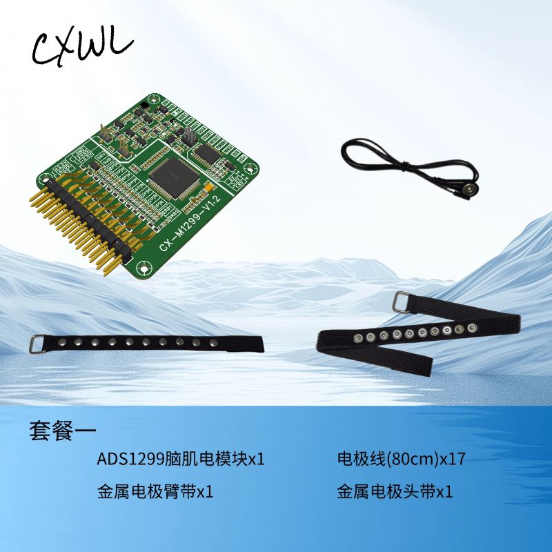 ADS1299 EEG EMG Sensor Module  - огляд і ціна Esp32