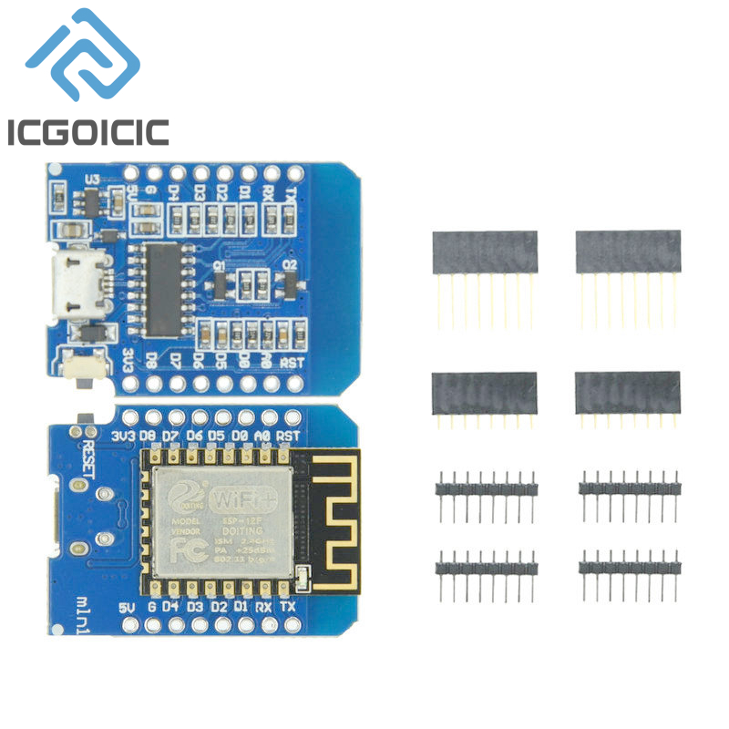 D1 Mini-Mini NodeMcu 4M Bytes  - огляд і ціна Esp8266 Nodemcu