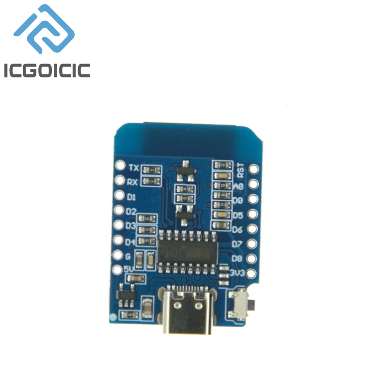 D1 Mini-Mini NodeMcu 4M Bytes  - огляд і ціна Esp8266 Nodemcu