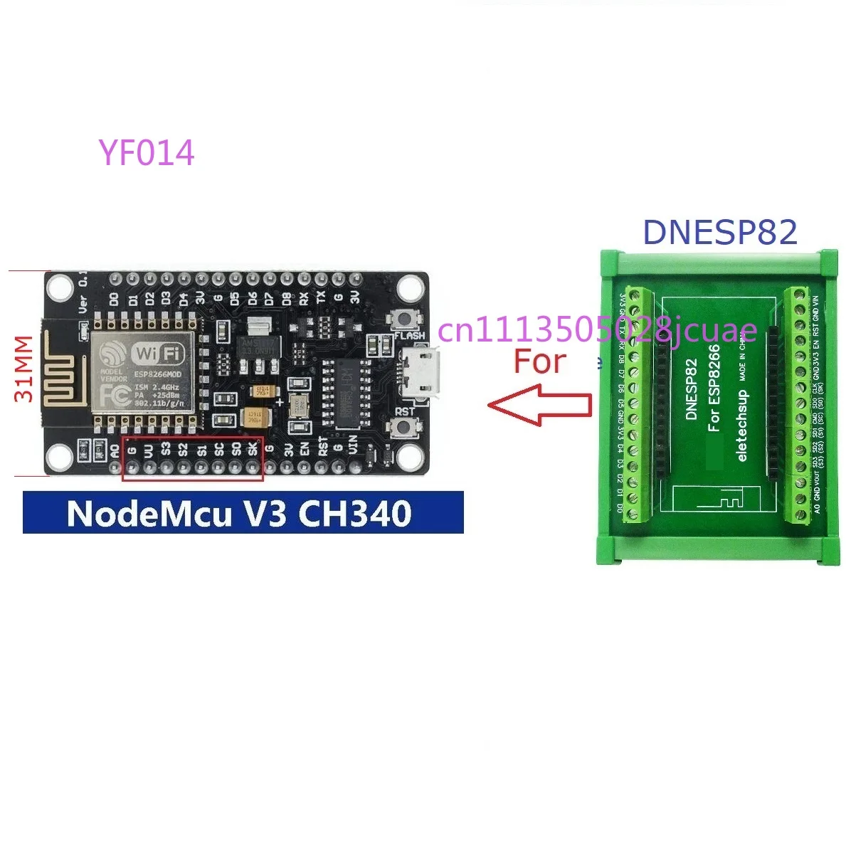 ESP8266 NodeMcu WiFi Module Ar - огляд і ціна Esp8266