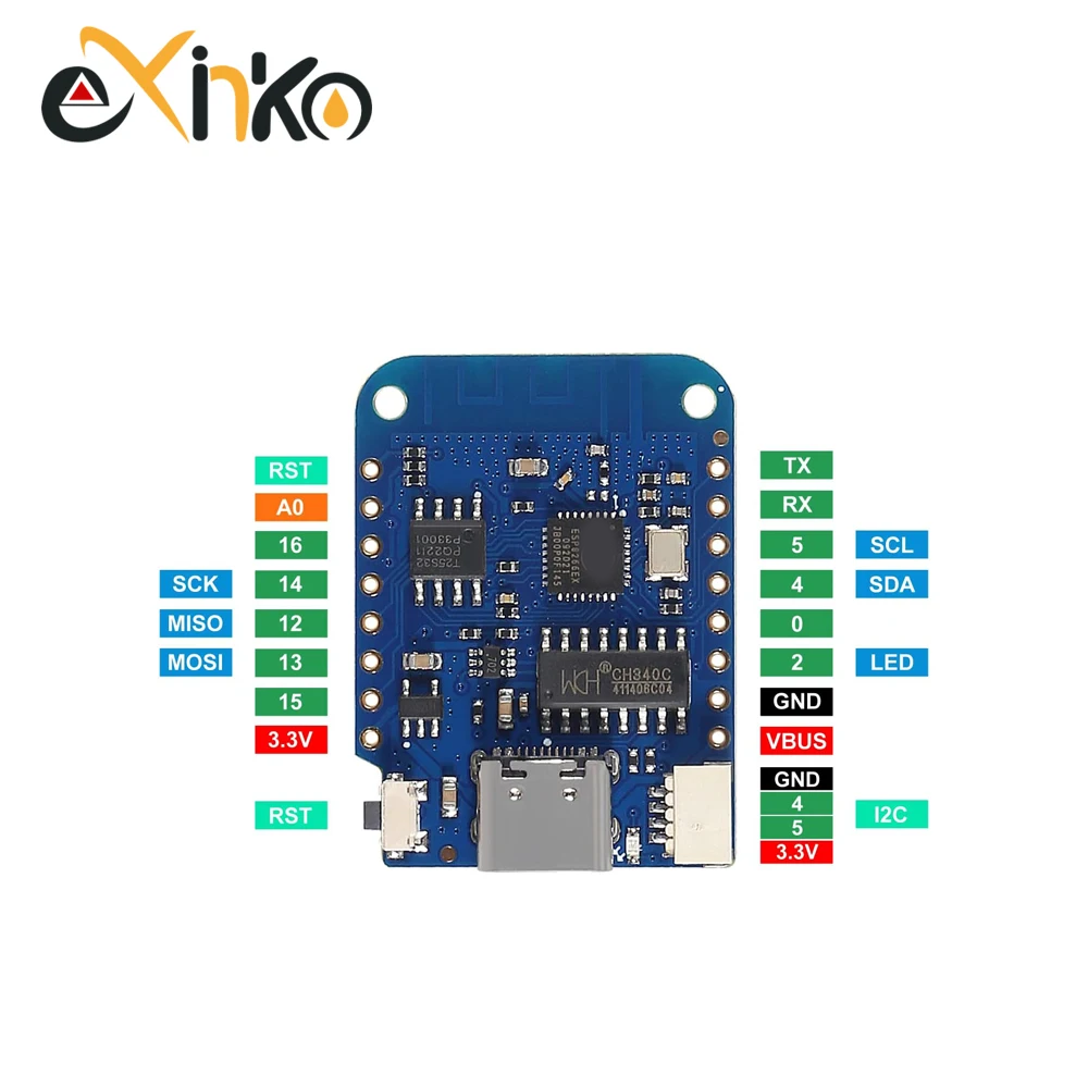 1/5/10PCS WeMos D1 Mini ESP826 - огляд і ціна Esp8266 Nodemcu
