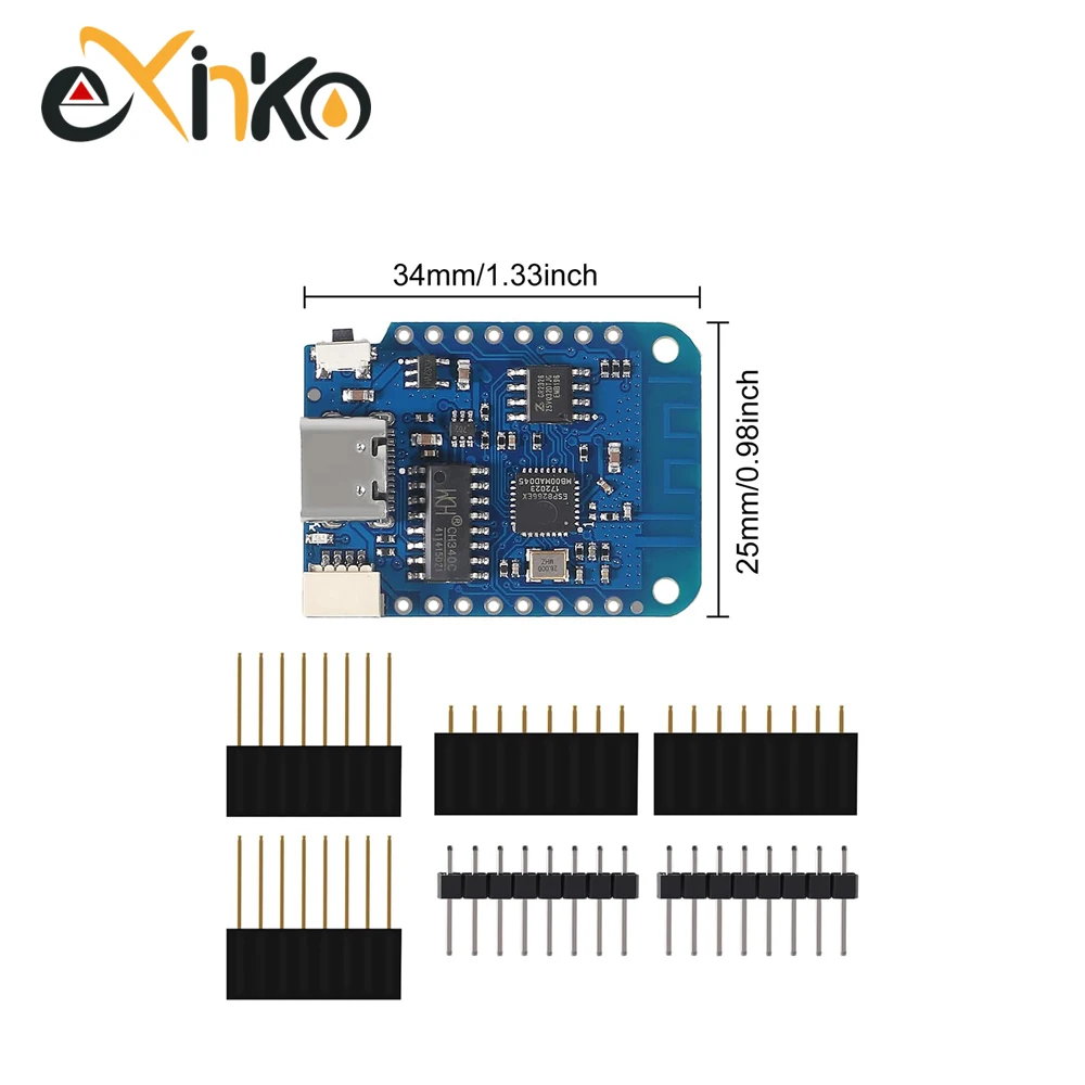 1/5/10PCS WeMos D1 Mini ESP826 - огляд і ціна Esp8266 Nodemcu