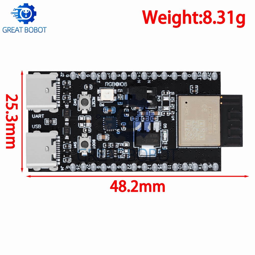 1~10PCS ESP32-H2-DevKitM WiFi+ - огляд і ціна Esp32 H2